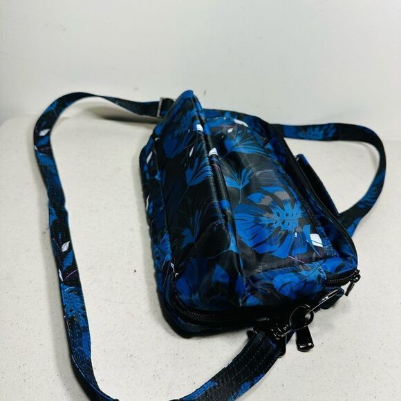 LUG TROLLEY FULL SIZE COSMETIC CASE BAG BOTANICAL BLACK - NEW - Picture 5 of 6